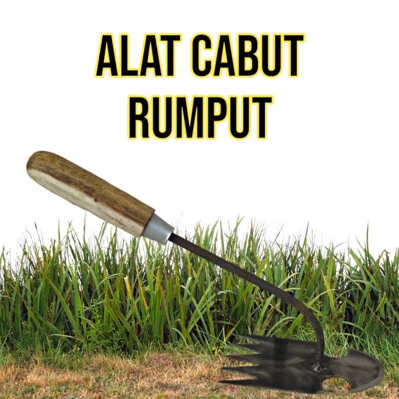 Alat Berkebun pembersih pencabut rumput manual