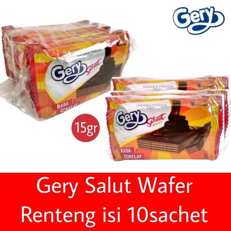 

Gery saluut Wafer 15gr 1 renteng isi 10