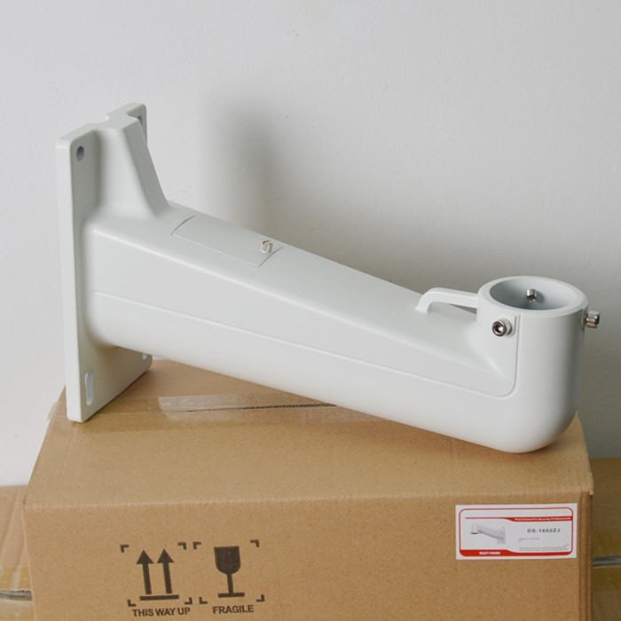 Dome Camera bracket DS-1602ZJ HIKVISION Speed Dome CCTV camera wall mounted bracket white aluminum a