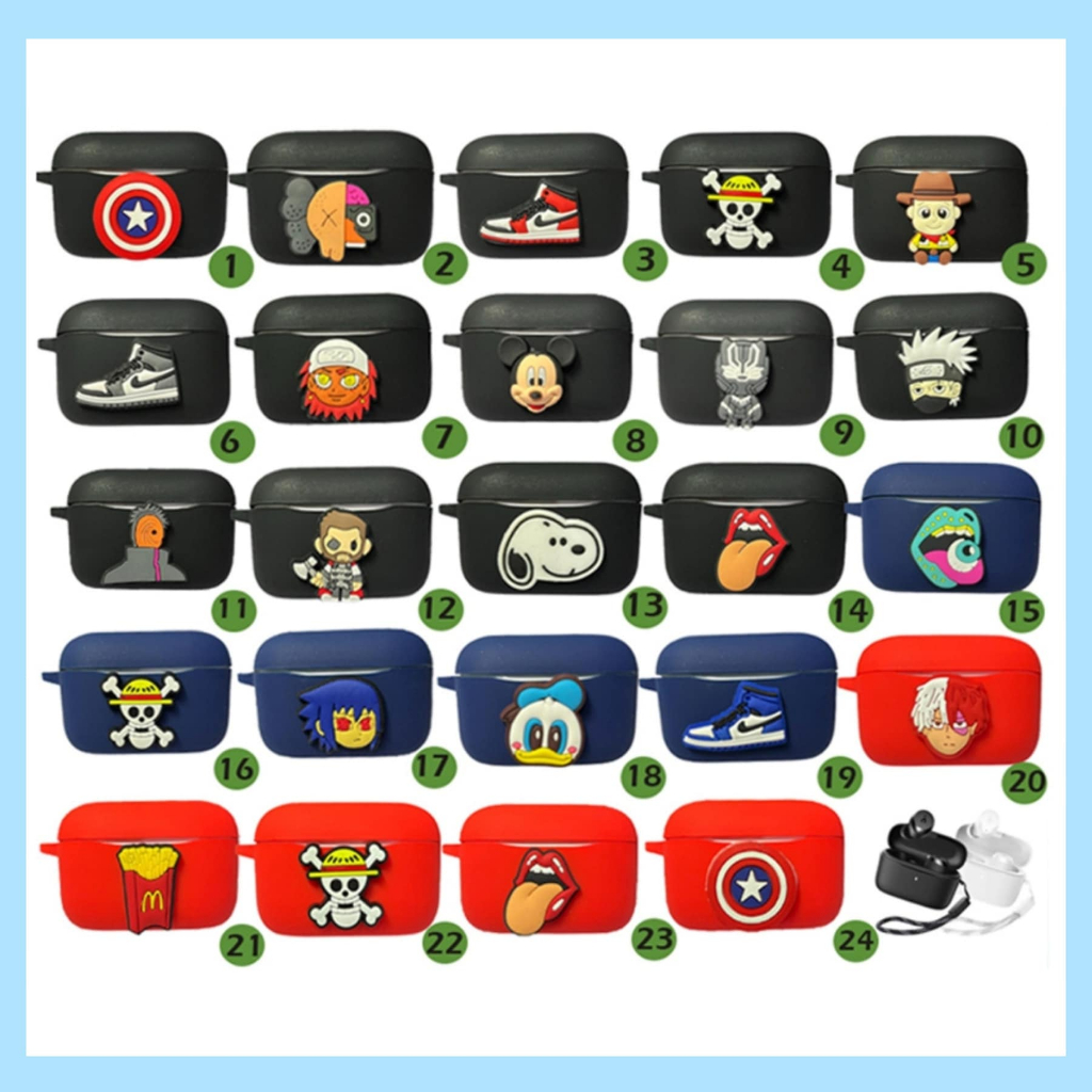 [A20i] Case Soundcore A20i Anker Animation Silicon Premium Soft Anker A20i Karakter 02