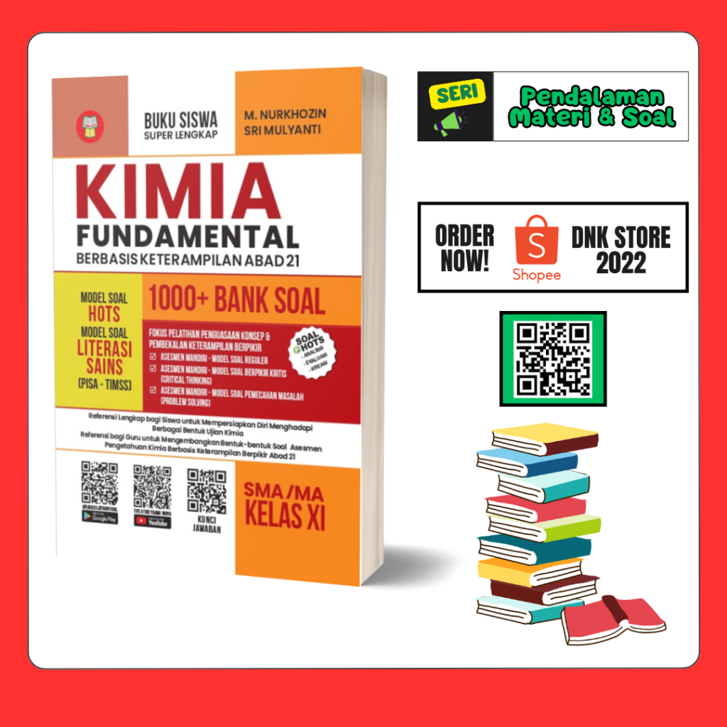 Buku Kimia Fundamental Kelas 11 SMA/MA Seri Latihan Soal Yrama Widya
