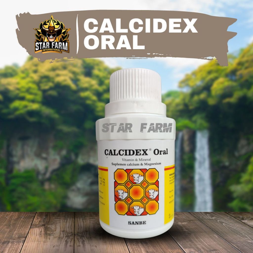 Calcidex Oral 100ml Obat Kalsium - Star Farm