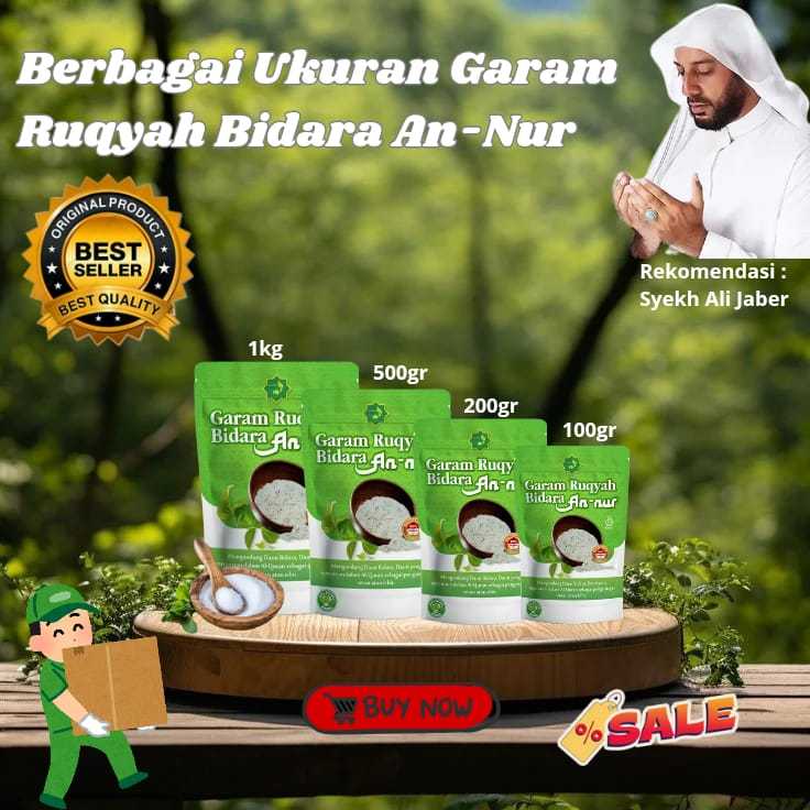 

Garam Ruqiyah Bidara Annur Pembuka Aura Psitif Bisa Untuk Di Pakai Mandi Untuk Pengoatan Non Medis 100gr