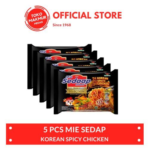 

5 PCS MIE SEDAP KOREAN SPICY CHICKEN 87 GR