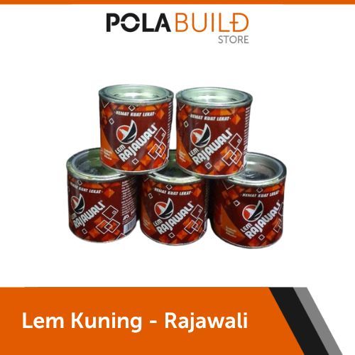 Lem Kuning Rajawali Serbaguna Kulit Plastik PVC Super Rekat dan Kuat - Pola Build