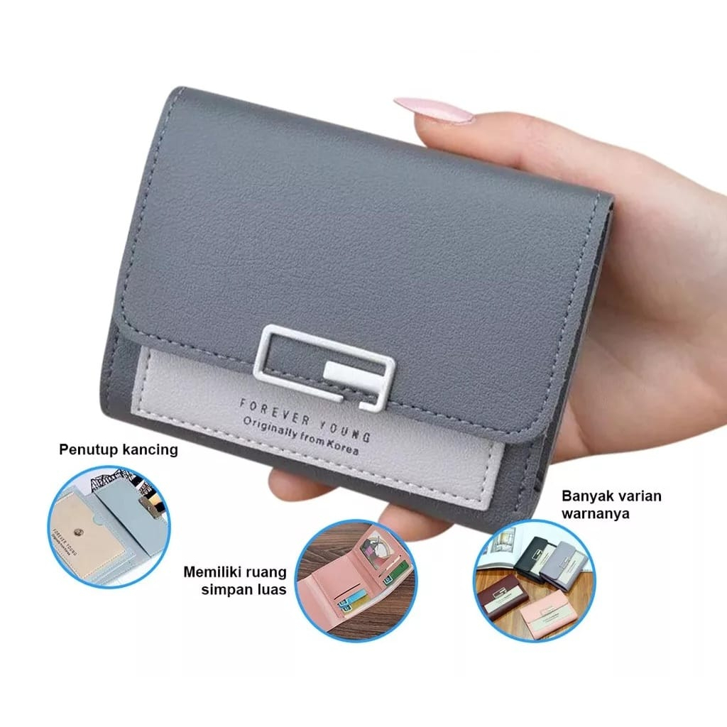 GTBSHOP-Dompet Lipat Wanita D-665/Dompet Fashion Wanita