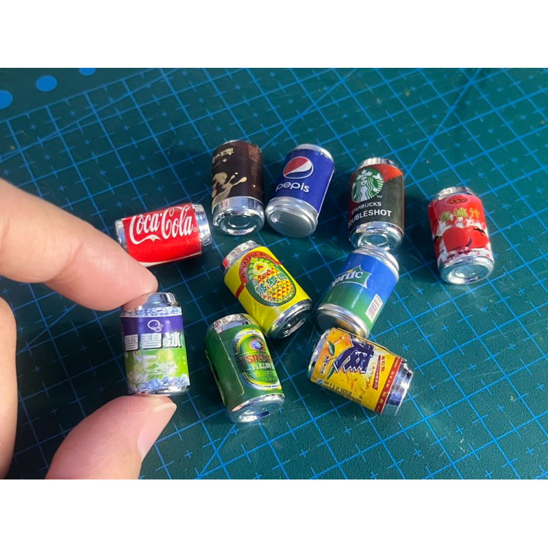 Miniatur kaleng minuman miniatur botol super mini