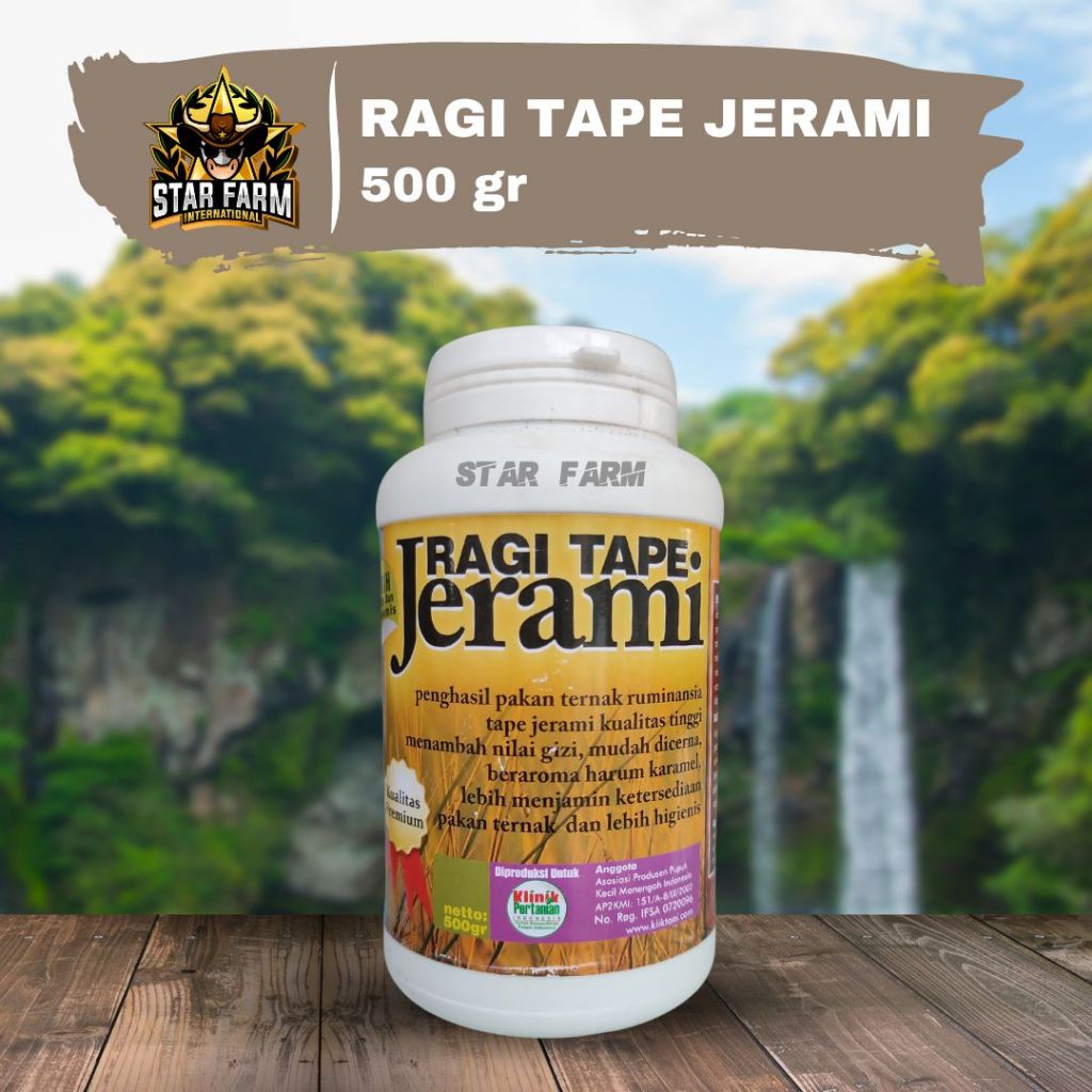 Ragi Tape Jerami - Aktivator Fermentasi Jerami - Star Farm