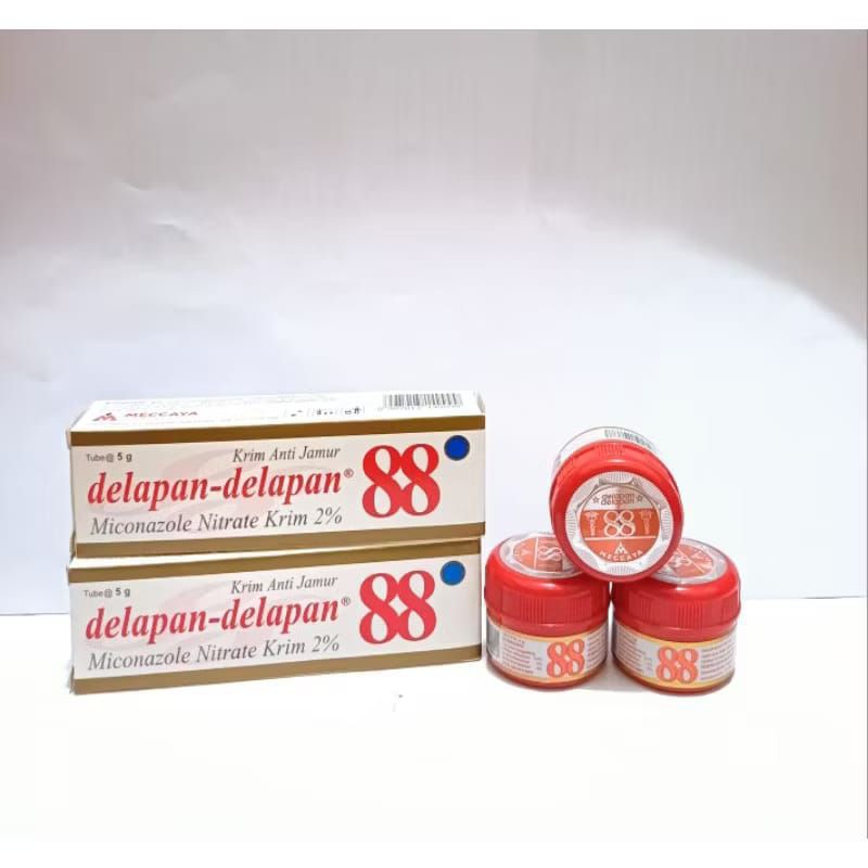 Salep 88 (1 Pot @6gr) | Krim Delapan-Delapan (1 Tube @5gr)