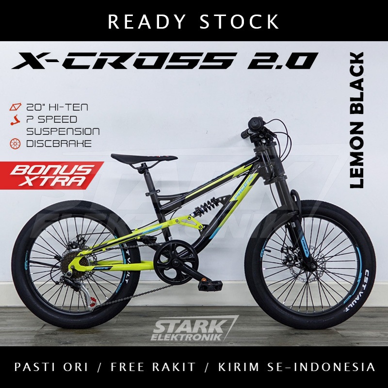 Pacific X CROSS 2.0 XCROSS MTB Sepeda Gunung Mountain Bike