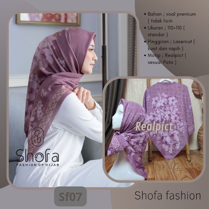 kerudung segi empat motif bunga lilac 07