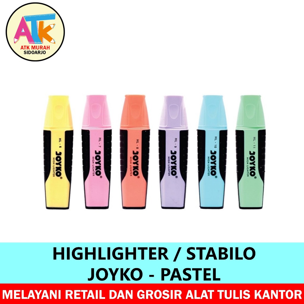 

HIGHLIGHTER / STABILO JOYKO PASTEL