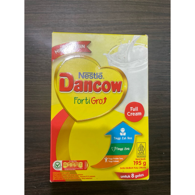 

dancow susu bubuk fullcream kemasan 195gr