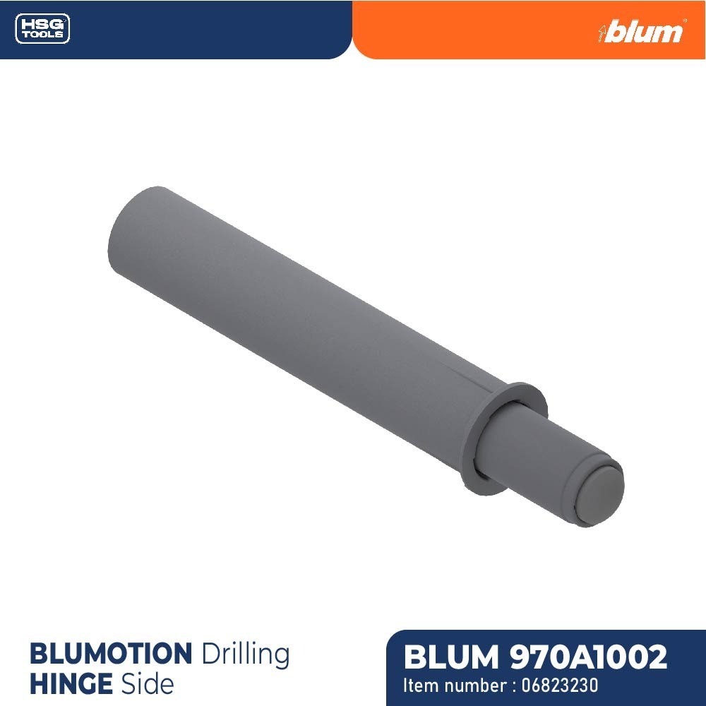 Pendorong Pintu Lemari Mekanis Push to Open Tip-On untuk Engsel Bor Samping Diameter 10 mm