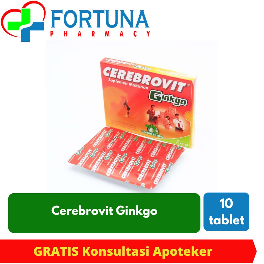 Cerebrovit Ginkgo 10 tablet