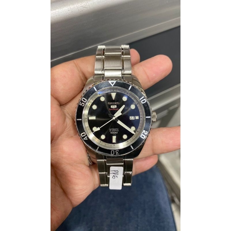 PROMO SEIKO 5 SPORT BLACK LOSEPACK ORIGINAL