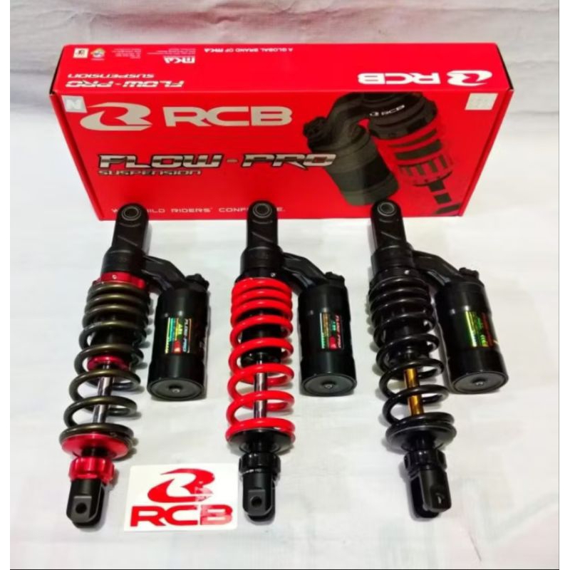 Shock belakang rcb flow pro 305/330/340 beat vario scoopy mio original rcb