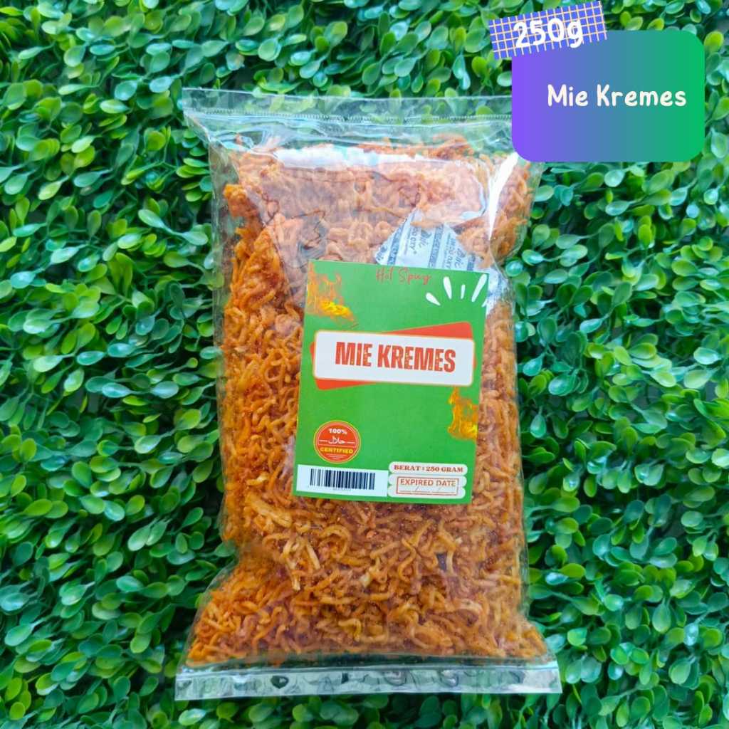 

Mie Kremes Hexa Pedas isi 250 gr - Jajan Kiloan/Oleh-Oleh Khas Semarang