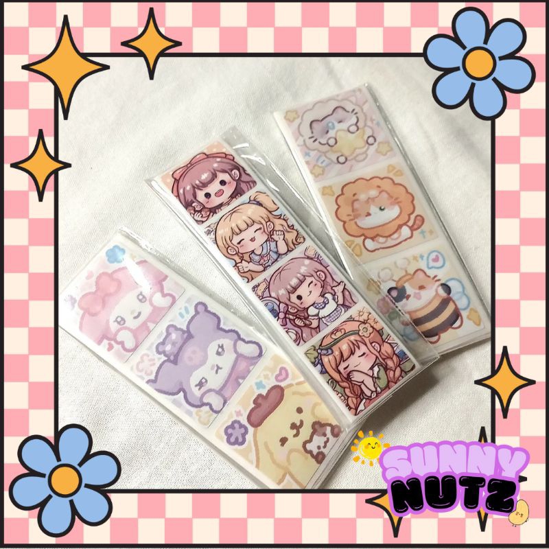 

[ISI 50] Stiker Freebies | stiker lucu | stiker packing | stiker sampel | stiker sanrio | stiker roll | stiker kucing | stiker y2k | stiker segel | stiker motif lucu