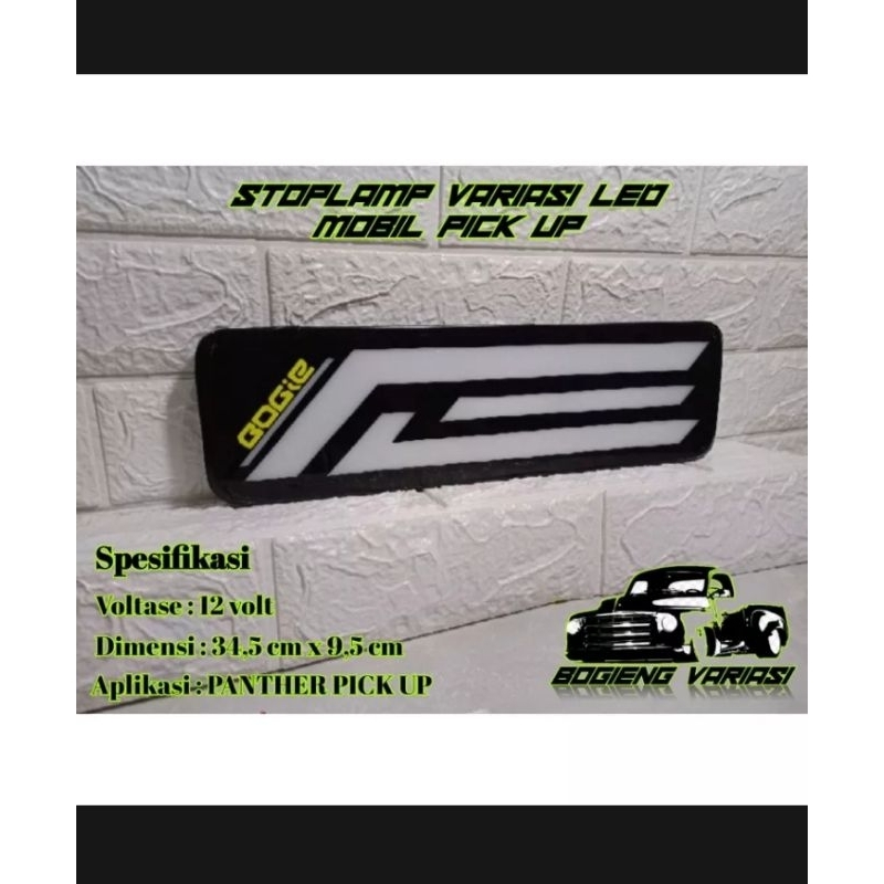 stoplamp variasi buat mobil traga dan panther pick up