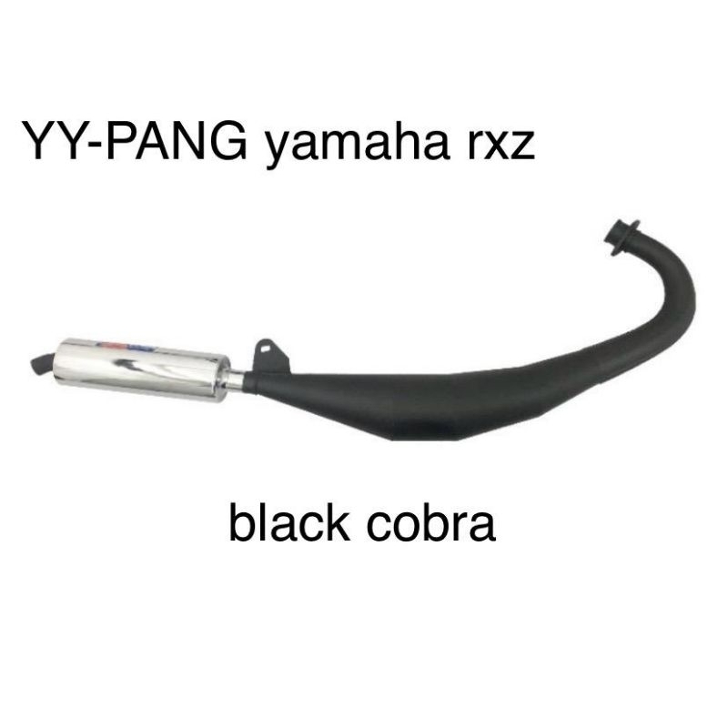KNALPOT YY PANG YAMAHA RXZ (BLACK COBRA) ORIGINAL MALAYSIA