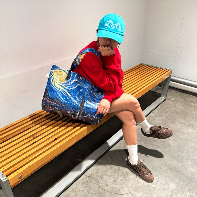 Nara Tote Bag Van Gogh | Tote Bag Kanvas Totebag Unisex Van Gogh Aesthetics Estetik