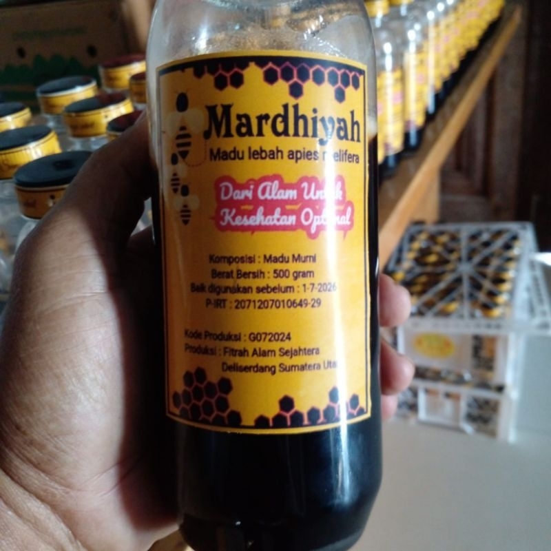 

madu murni,mardhiah 500grm