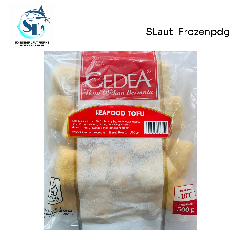 

Cedea Seafood Tofu 500gr