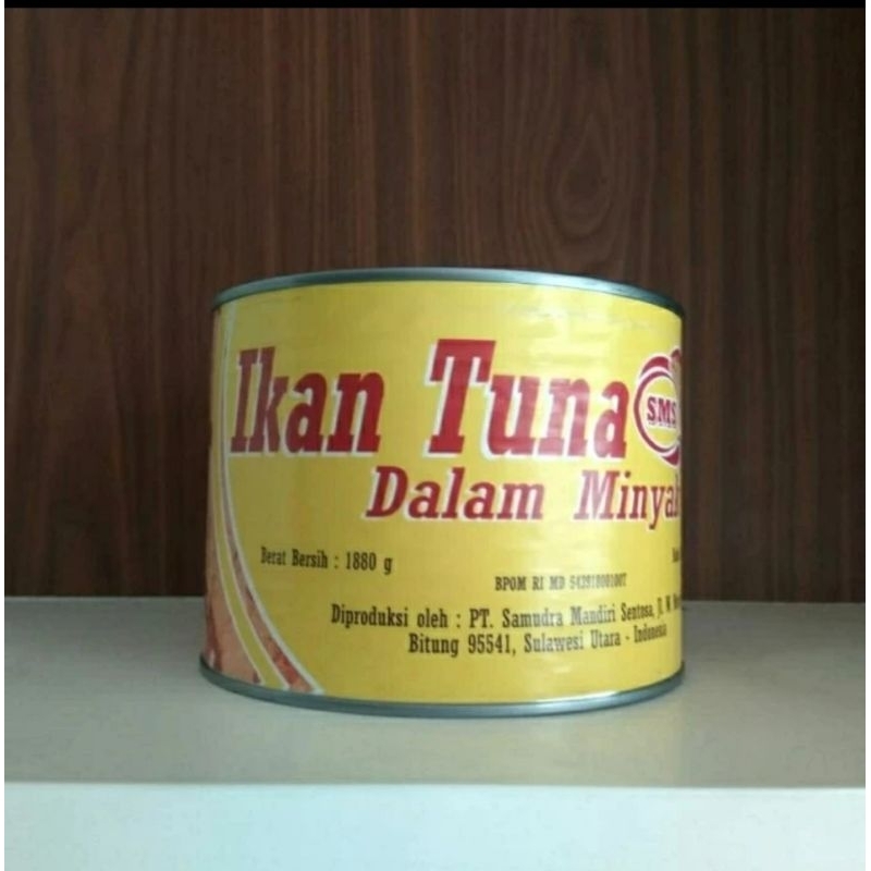 

Ikan tuna kaleng in oil - in brine SMS 1.8 kg