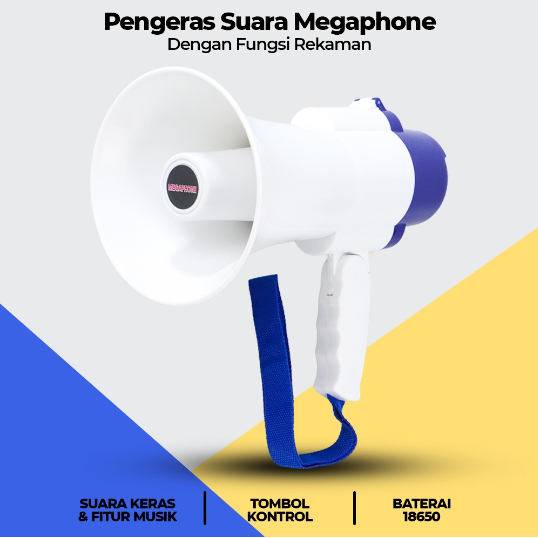 Alat Pengeras Suara Toa Megaphone Bluetooth Pengeras Suara Untuk Demo Jualan Dapat Dicas Suara Bass