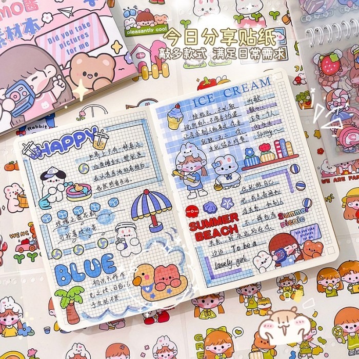 

Sticker Momo lembaran