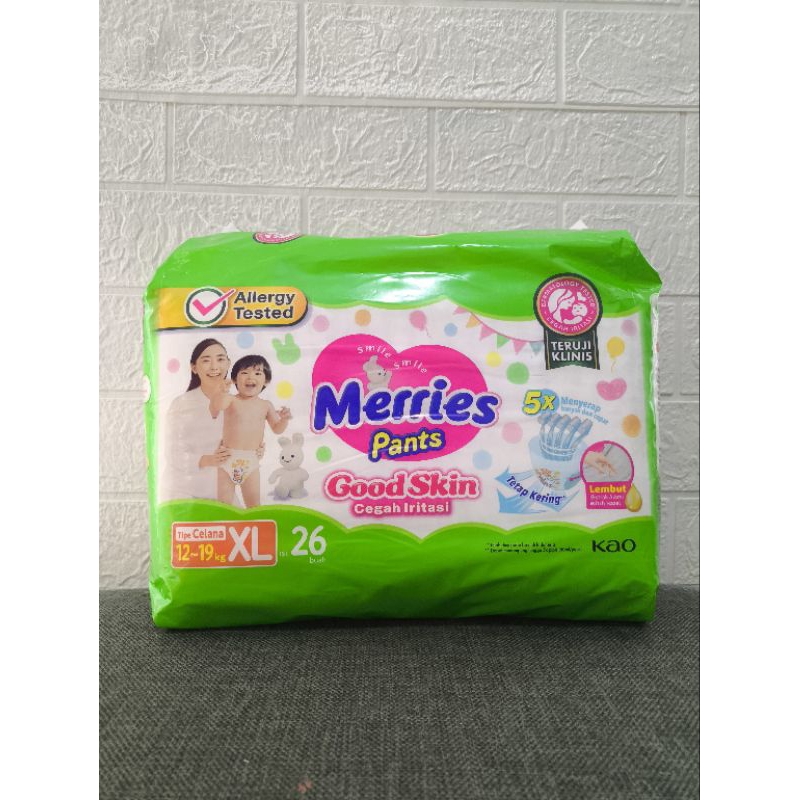 popok merries size XL-26