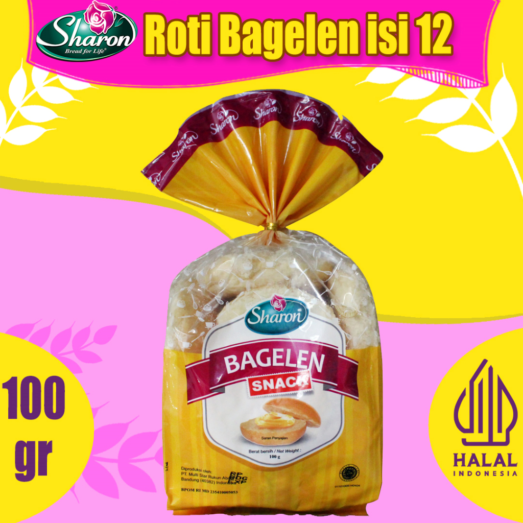 

bagelen sharon isi 12 pcs OVAL full butter