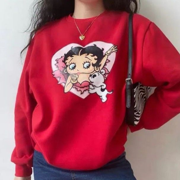 preloved SWEATER BETTY BOOP