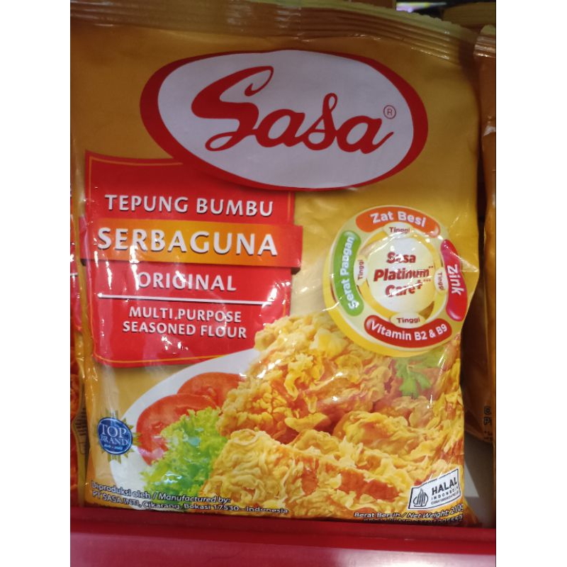 

Tepung Sasa Serbaguna , Kentucky , Bakwan , Pisang Goreng , Hot&Spicy