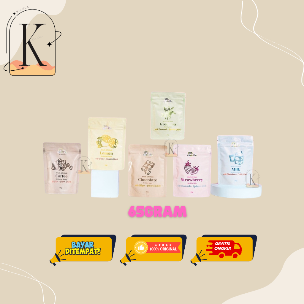 BPOM Masker Camile Beaute | Camille Beaute | Camilebeaute | Camillebeaute