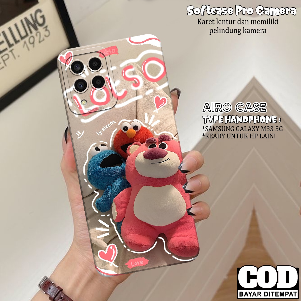 Case SAMSUNG GALAXY M33 5G - Softcase SAMSUNG GALAXY M33 5G - Fashion Case KARTUN - Casing SAMSUNG G