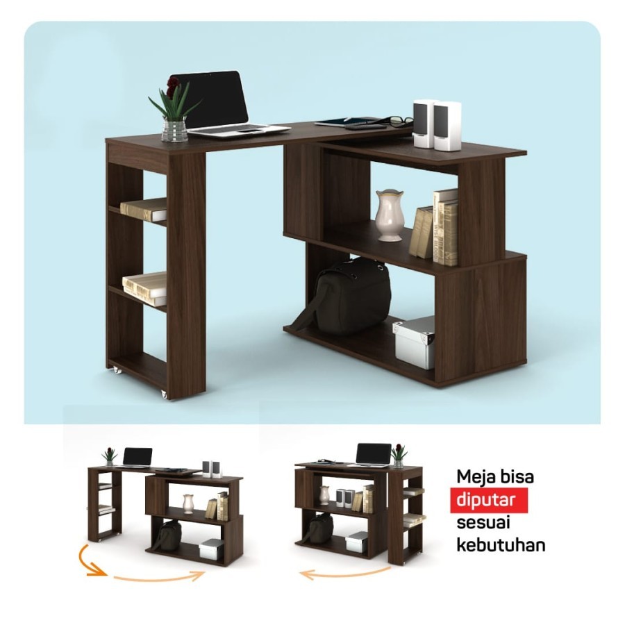 Meja belajar putar pro design