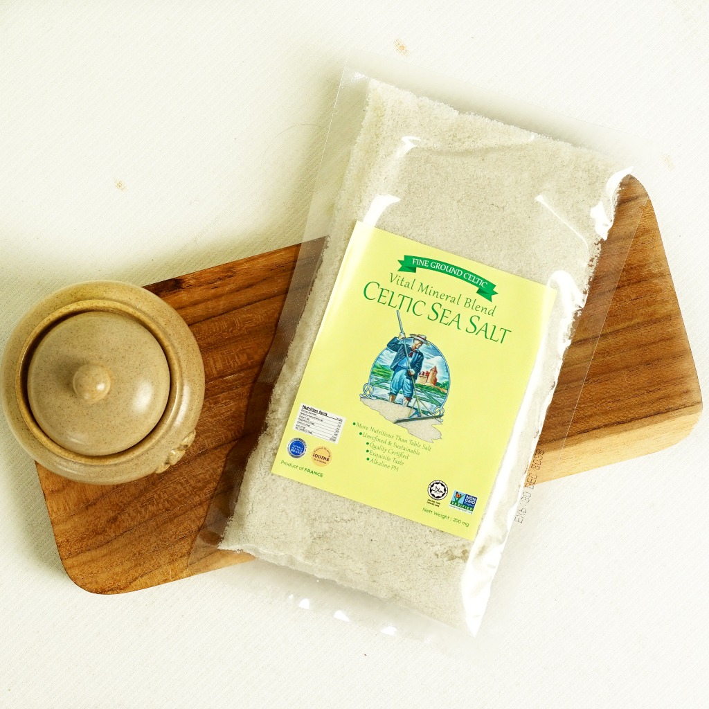 

Celtic French Sea Salt FINE 200gr Garam Halus Celtic