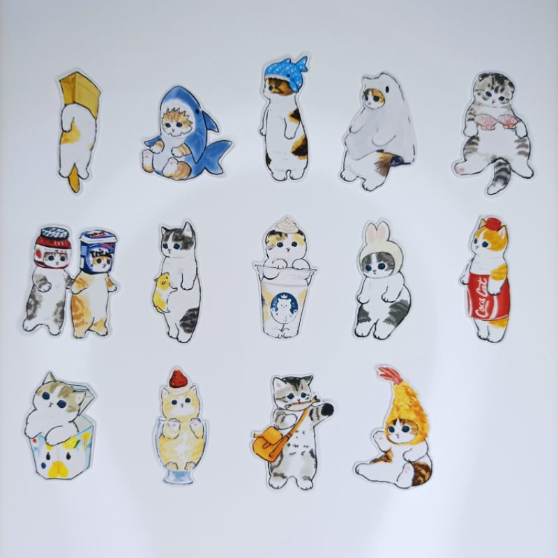 

Sticker pack Mofusand - Sticker Casing HP, laptop, buku note