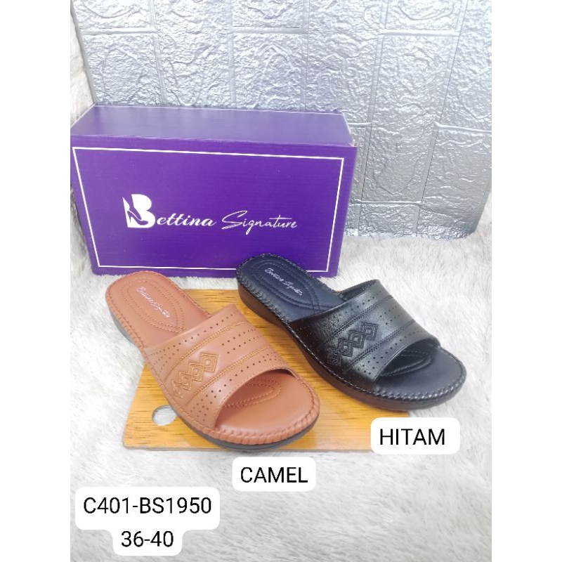 SANDAL FLAT IMPORT WANITA BETTINA 1950