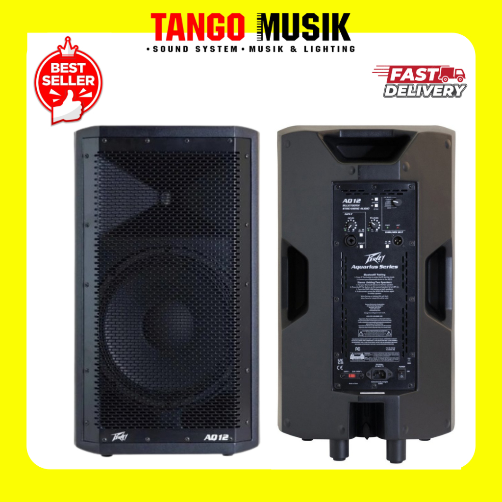 SPEAKER AKTIF PEAVEY AQUARIUS AQ 12 12 INCH ORIGINAL (PER PSG) SPEAKER AKTIF 15 INCH / SALON AKTIF 1