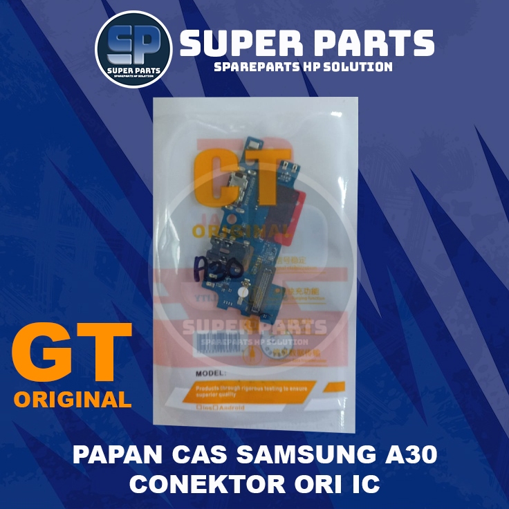 PAPAN CONEKTOR CAS SAMSUNG A30 CONEKTOR ORI IC