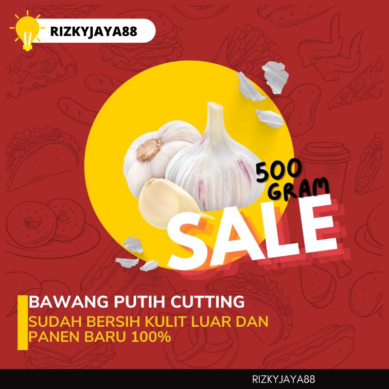 

Bawang putih kating 500gram