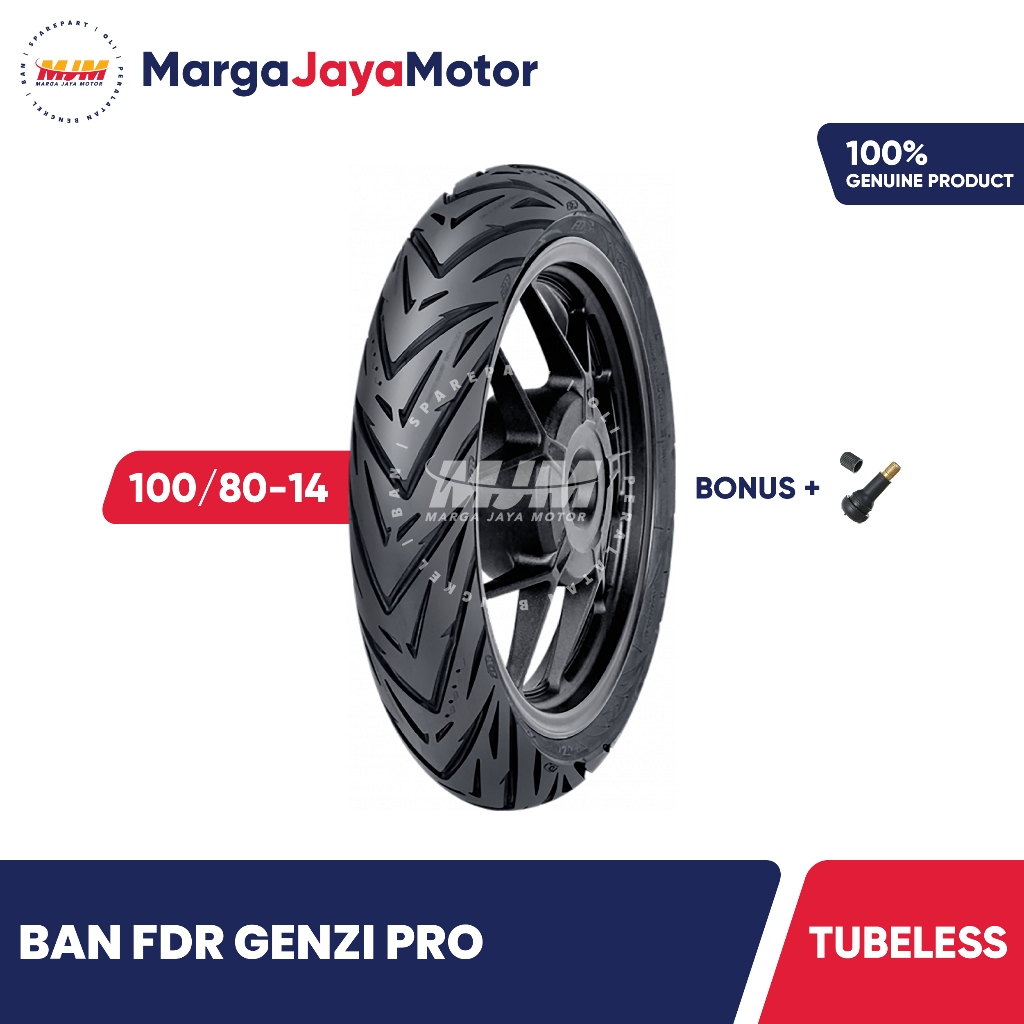 Ban FDR Genzi Pro 100/80-14 Tubeless