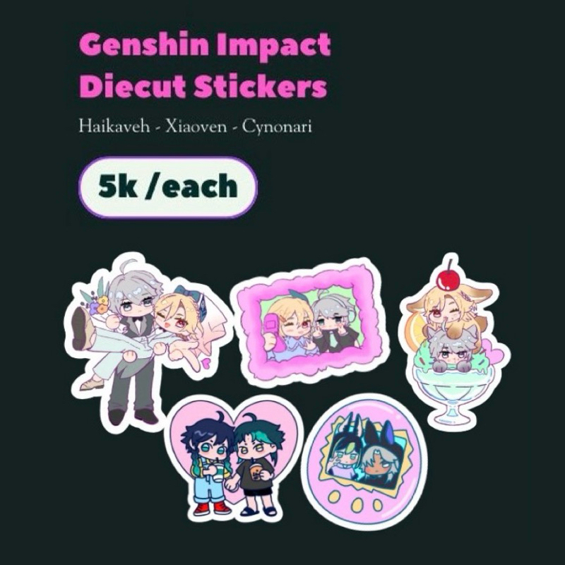 

Diecut Holo Genshin Impact Sticker