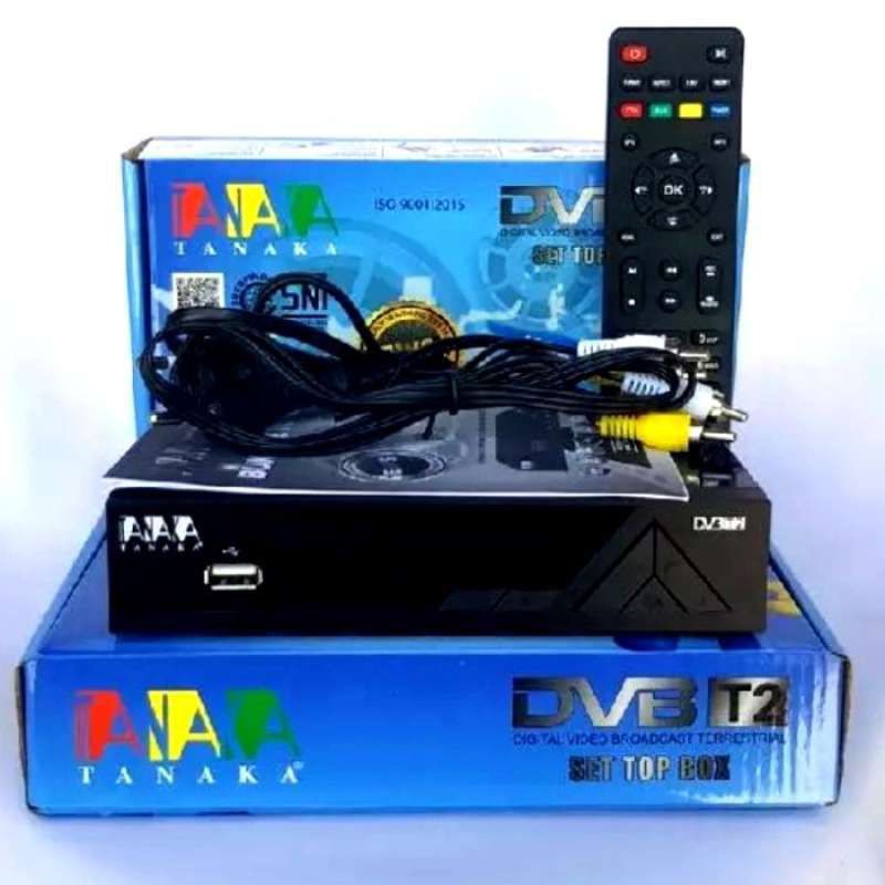 New TANAKA SET TOP BOX T2 NEW STB TANAKA DIGITAL RECEIVER