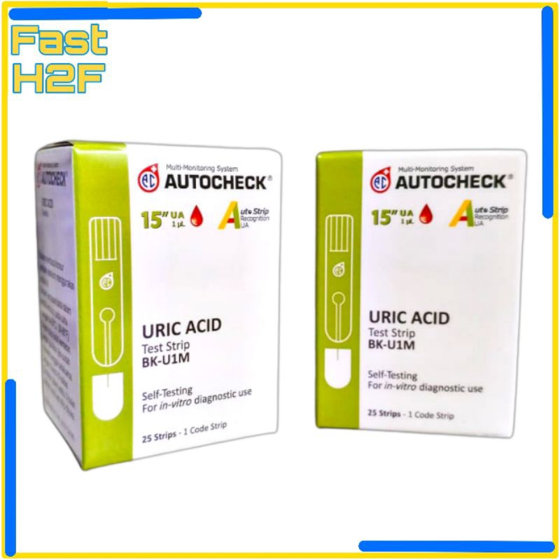 Strip Cek Asam Urat Autocheck/Strip Asam Urat/Strip Autocheck