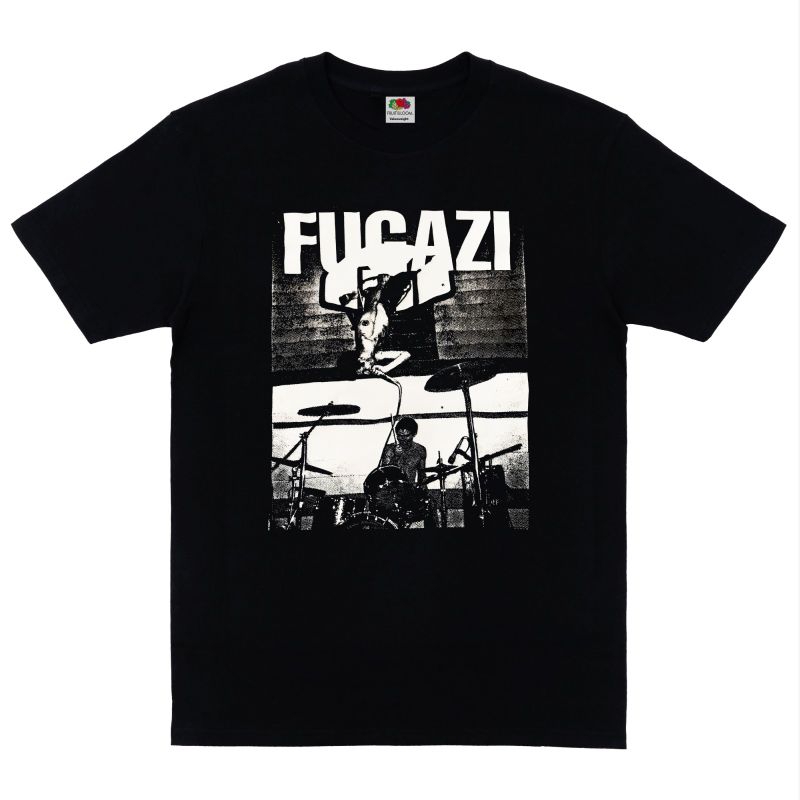 Fugazi band Tshirt black - Kaos band Fugazi Tshirt band New merchandise