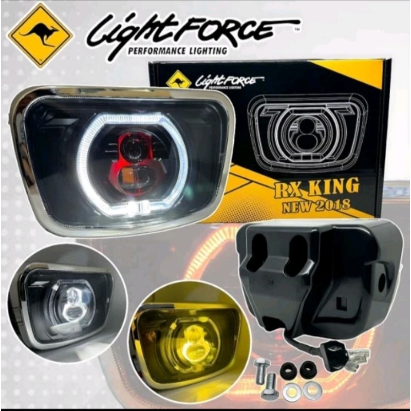 Lampu Daymaker Biled Lampu Depan Oval Daymaker Biled Yamaha Rxk Rx King
